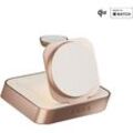 ZENS Smartphone-Ladegerät "Nightstand Charger Pro 2", rosa (kupfer), B:9,9cm H:7,7cm T:9,4cm, Ladegeräte