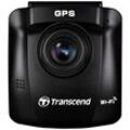 Transcend DrivePro™ 250 Dashcam Blickwinkel horizontal max.=140 ° 12 V, 24 V GPS mit Radarerkennung, Zeitraffer, G-Sensor, WDR, Auffahrwarner, Display, Akku,