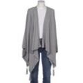 Oui Damen Strickjacke, grau, Gr. 38