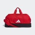 Sporttasche ADIDAS PERFORMANCE "TIRO L DU M BC", team power rot 2, schwarz, weiß, Obermaterial: 100% Polyester, clean, Taschen