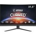 G (A bis G) MSI Curved-Gaming-LED-Monitor "Optix G32C4" Monitore 3 Jahre Herstellergarantie schwarz