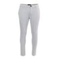 Stoffhose SOLID "Stoffhose SDFrederic" Gr. 30, Länge 34, grau (lig grau m), Herren, Obermaterial: 62% Polyester PES. 33% Viskose LENZINGu00bf ECOVEROu00bf CV LenzEcov. 5% Elasthan EL., Hosen