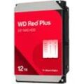 WESTERN DIGITAL HDD-NAS-Festplatte "Red Plus 12 TB" Festplatten Gr. 12 TB, rot