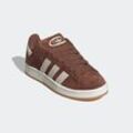 Sneaker ADIDAS ORIGINALS "CAMPUS 00S", Gr. 36, preloved braun, core weiß, cream weiß, Leder, Synthetik, sportlich, Schuhe