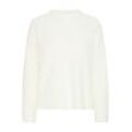 Strickpullover B.YOUNG "Strickpullover BYOTINKA JUMPER 5 -", Damen, Gr. L, beige (marshmallow), Grobstrick, Obermaterial: 100% Polyacryl PAN., casual, kurz, Rundhals, Langarm, Pullover