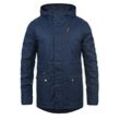 Wintermantel SOLID "Winterjacke SDBello", Herren, Gr. L, blau (insignia b), Obermaterial: 100% Polyester PES., casual, normal, Mäntel