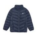 Steppjacke COLOR KIDS "Steppjacke COJacket", Jungen, Gr. 104, blau (dunkelblau), Obermaterial: 100% Polyester PES., casual, regular fit normal, Jacken