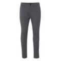 Stoffhose SOLID "Stoffhose SDFrederic", Herren, Gr. 30, Länge 34, grau (med grau m), Obermaterial: 62% Polyester PES. 33% Viskose LENZINGu00bf ECOVEROu00bf CV LenzEcov. 5% Elasthan EL., casual, slim fit lang, Hosen