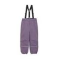 Skihose MINYMO "Skihose MISnow Pants", Jungen, Gr. 128, N-Gr, lila (lila sage), Obermaterial: 100% Polyester PES., unifarben, Basic, regular fit, Hosen