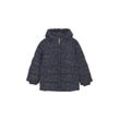 Steppjacke MINYMO "Steppjacke MIJacket quilted AOP", Jungen, Gr. 146, blau (parisian night), Obermaterial: 100% Polyester PES., Basic, regular fit normal, Jacken