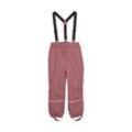 Skihose MINYMO "Skihose MISnow", Jungen, Gr. 128, N-Gr, rosa (roan rouge), Obermaterial: 100% Polyester PES., Basic, regular fit, Hosen