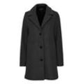 Wollmantel B.YOUNG "Wollmantel BYCECILA SH COAT", Damen, Gr. 40, schwarz, Obermaterial: 70% Polyester PES. 30% Wolle WO., Basic, hüftlang, Mäntel