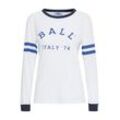 Longsleeve BALL "Longsleeve BAPIERO LS TSHIRT" Gr. L, weiß (blanc de blanc) Damen Shirts