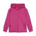 Fleecejacke COLOR KIDS "Fleecejacke COFleece", Mädchen, Gr. 104, rosa (vivacious), Obermaterial: 100% Polyester PES., casual, regular fit normal, Jacken