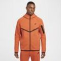 Nike Tech Windrunner Hoodie mit durchgehendem Reißverschluss (Herren) - Orange