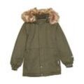 Winterjacke MINYMO "Winterjacke MISnow" Gr. 104, grün (olive night), Jungen, Obermaterial: 100% Polyester PES., Jacken