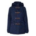 Langmantel OXMO "Parka OXBrooke", Damen, Gr. S, blau (insignia b), Obermaterial: 100% Polyester PES., casual, ca. Mitte Oberschenkel, Mäntel