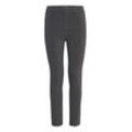 Leggings OXMO "Leggings OXKeily" Gr. S, N-Gr, schwarz (ebony), Damen, Obermaterial: 75% Viskose LENZING ECOVERO CV LenzEcov. 21% Nylon NY. 4% Elasthan EL., Hosen