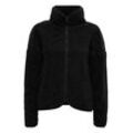 Plüschjacke OXMO "Plºschjacke OXTonje" Gr. L, schwarz Damen Jacken