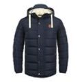 Winterjacke BLEND "Winterjacke BHFrederic", Herren, Gr. XL, blau (navy), Obermaterial: 100% Polyester PES., casual, regular fit normal, Jacken