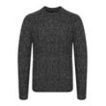 Strickpullover CASUAL FRIDAY "Strickpullover CFKarl", Herren, Gr. XL, blau (schwarz navy melange), Obermaterial: 34% Polyacryl PAN. 29% Polyamid PA. 27% Baumwolle CO. 10% Wolle WO., meliert, casual, normal, Rundhals, Pullover