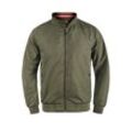 Softshelljacke BLEND "Sweatjacke BHZyklo", Herren, Gr. L, grün (dusty olive grün), Obermaterial: 100% Polyester PES., casual, regular fit normal, Jacken