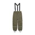 Skihose MINYMO "Skihose MISnow", Jungen, Gr. 104, N-Gr, grün (olive night), Obermaterial: 100% Polyester PES., Basic, regular fit, Hosen