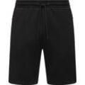 Shorts RAGWEAR "Satom Shorts", Herren, Gr. L (52), Normalgrößen, schwarz, Material: 47% Modal, 47% Polyester, 6% Elasthan, sportlich, gerade knieumspielend, Hosen, Modische kurze Herren Jogginghose