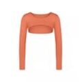 sloggi - Bolero-Shirt - Orange XS - sloggi Ever Infused - Unterwäsche für Frauen