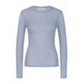 Triumph - Top mit langen Aermeln - Cerulean Blue XS - Beauty Layers - Homewear für Frauen