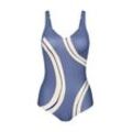 Triumph - Badeanzug mit gefütterten Cups - Blue 38D - Summer Allure - Bademode für Frauen