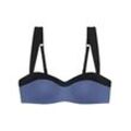 Triumph - Bikini Top gefüttert mit abnehmbaren Trägern - Blue 40D - Summer Glow - Bademode für Frauen