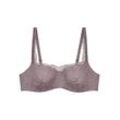 Triumph - Balconette-BH - Grey 075 - Body Make-up Illusion Lace - Unterwäsche für Frauen