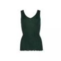 Triumph - Kurzarm Top - Green S/M - Silky Sensation - Unterwäsche für Frauen