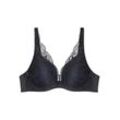 Triumph - Gefütterter Bügel-BH - Black 80C - Body Make-up Illusion Lace - Unterwäsche für Frauen