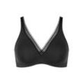 sloggi - Gefütterter BH - Black 00XS - sloggi Body Adapt Twist - Unterwäsche für Frauen