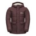 Winterjacke JACK WOLFSKIN "SNOW FOX JACKET K", Kinder, Gr. 140, lila (boysenberry), OBERSTOFF 100% POLYESTER FUTTER 100% POLYESTER FÜLLUNG 100% POLYESTER, Jacken