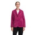 Kurzblazer CARTOON "Cartoon Cordblazer mit Eingrifftaschen" Gr. 34, rosa (dry rose), Damen, Obermaterial: 88% Polyester, 11% Polyamid, 1% Elasthan., Blazer, Material