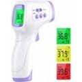 Stirnthermometer für Erwachsene, Infrarot-Stirnthermometer, 2-in-1 berührungsloses Objektthermometer für Babys und Erwachsene, Infrarot-Thermometer