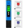 Rosemary - LaBlanc – Digitales PH-Messgerät, pH-Tester, hohe Genauigkeit 0,01 ph, Messbereich 0–14 ph, Wasser-PH-Tester, ideal für Heimtrinken,