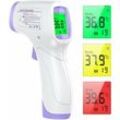 Stirnthermometer für Erwachsene, berührungsloses Thermometer mit LCD-Display, Baby-Kind-Erwachsene-Infrarot-Stirnthermometer, Infrarot-Thermometer