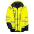 Multifunktions-Warnschutzjacke Motion Tex Viz Plus 7179 neongelb/marineblau Gr. s