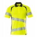 Polo-Shirt, moderne Passform Polo-shirt Gr. xl one, hi-vis gelb/schwarz - Mascot