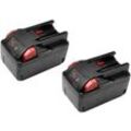 2x Trade-shop Li-Ion Werkzeug-Akku 28V 5000mAh für aeg Milwaukee 4933416345 C12-28 dcr 0-Version Netz/Akku-Radio, Flex 28V Akku