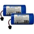 2x Trade-shop 14,4V 3400mAh Ersatzakku kompatibel mit Eufy RoboVac 25C 25C Max 30 30C 30 Max 35C, Ecovacs Deebot N79 N79S DN622 Saugroboter