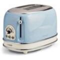 Vintage Toaster 155 (hellblau, 810 Watt, für 2 Scheiben Toast) (0155BL) - Ariete