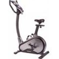 Ergometer CHRISTOPEIT SPORT "EM 8000" Fahrradtrainer Gr. ohne Unterlegmatte, schwarz (schwarz, grau) Kinomap App kompatibel