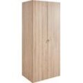 Kleiderschrank WIMEX "Multiraumkonzept", beige (struktureichfarben hell), B:80cm H:185cm T:54cm, Schränke, abschließbar