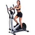 Crosstrainer-Ergometer CHRISTOPEIT SPORT "Eco 2000"" Crosstrainer grün (silberfarben, schwarz, grün) Schwungmasse ca. 10 kg, 24 Widerstandsstufen