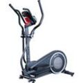 Crosstrainer-Ergometer U.N.O. FITNESS "CT 70", schwarz (schwarz, grau), CrosstrainerB:62cm H:165cm L:122cm, Schwungmasse ca. 20 kg, 32 Widerstandsstufen, B:62cm H:165cm L:122cm